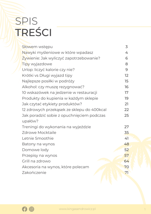 PORADNIK - UTRZYMAJ FORMĘ NA WYJEŹDZIE