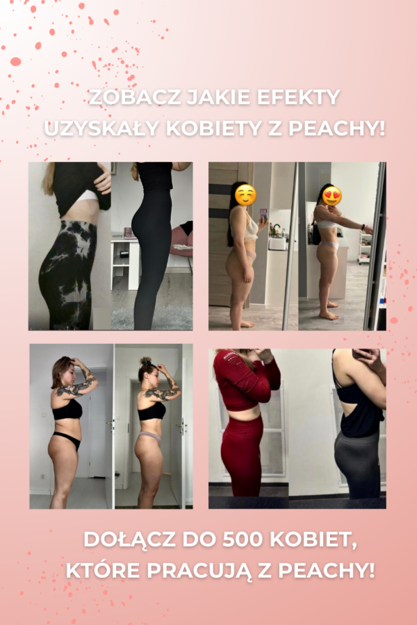 PEACHY 2.0 -  ZBUDUJ JĘDRNE POŚLADKI W 12 TYGODNI